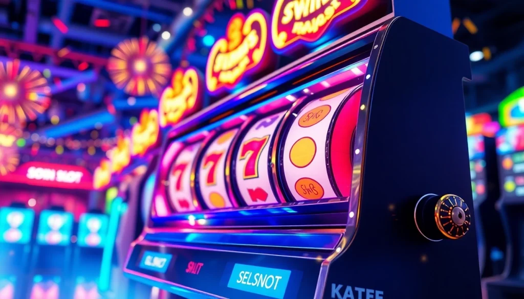 Menjelajahi link tank4d toto slot dengan slot machine yang berwarna-warni dan grafik dinamis.