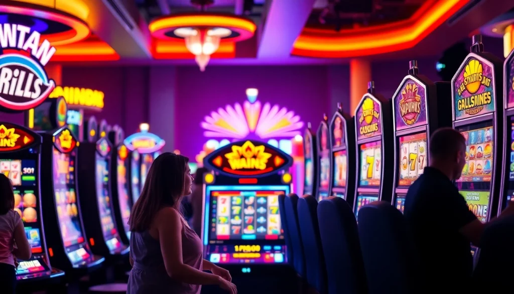 Permainan slot terpercaya dengan berbagai mesin berwarna-warni dan menarik untuk pemain.