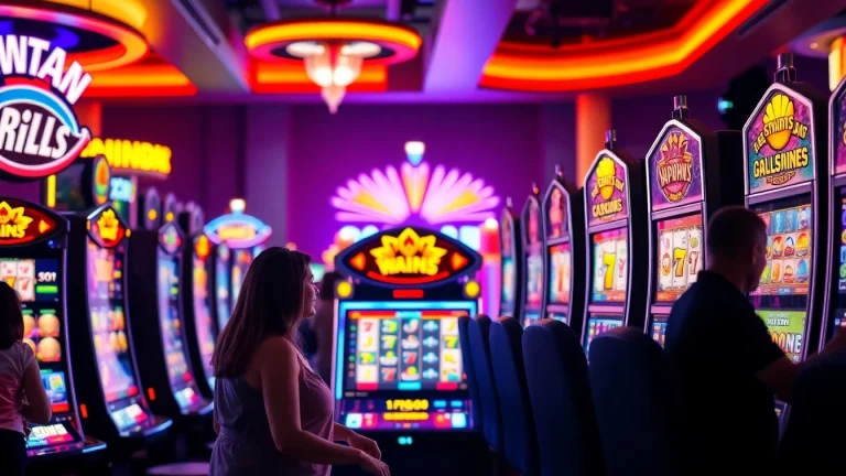 Permainan slot terpercaya dengan berbagai mesin berwarna-warni dan menarik untuk pemain.
