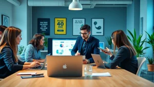 Offering high-quality wordpress services in a collaborative office environment