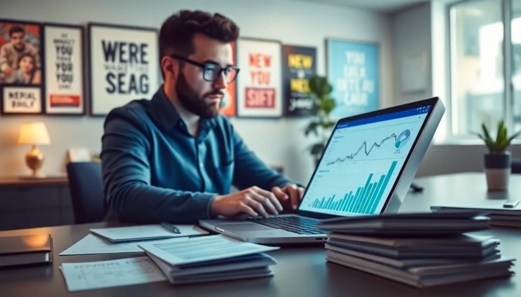 C168 digital marketing analysis with SEO metrics and charts in a professional workspace.