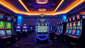 Menangkan hadiah besar dengan luxury777 slot di mesin slot modern di kasino.