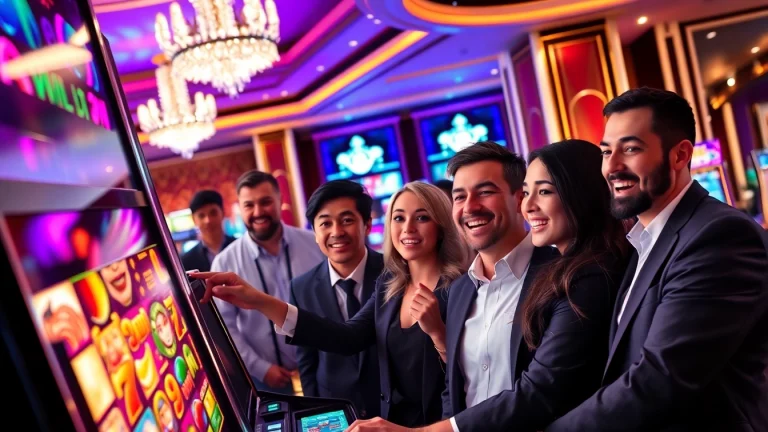 Menangkan slot terpercaya dengan keseruan pemain yang penuh energik di kasino.