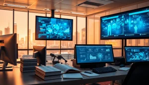 Enhance your understanding of Technology in a dynamic office environment with digital innovations.