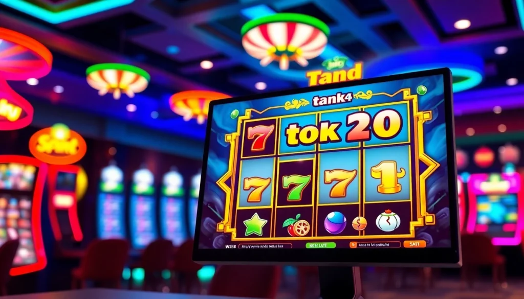 Jelajahi serunya link tank4d toto slot melalui antarmuka permainan slot digital yang menarik.