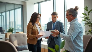 신용카드 현금화 방법을 설명하는 전문가와 고객의 상호작용을 보여주는 이미지