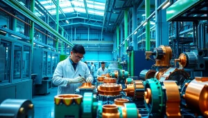 Copper plating Malaysia process in a modern diecasting facility