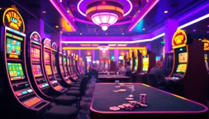 Menangkan permainan slot di petanitoto dengan suasana kasino online yang penuh energi.