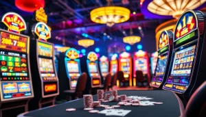 Menangkan permainan petanitoto dengan slot mesin yang penuh warna di kasino.