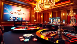 Rasakan sensasi obraltoto dengan meja kasino yang penuh warna dan antarmuka perjudian online yang menarik.