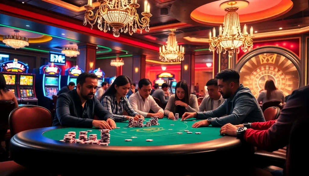 Experience shbet800 at a high-stakes poker table with diverse players and luxury decor.