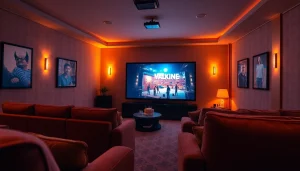 ดูหนังในห้องดูหนังที่อบอุ่น พร้อมบรรยากาศที่น่าเพลิดเพลิน