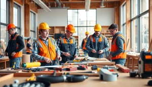 Engaged students learning about construction education colorado in a bright classroom.
