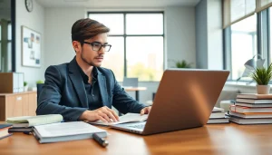 Traducteur espagnol assermenté en action, illustrant un traducteur assermenté espagnol dans un cadre professionnel.