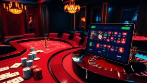 Luck8 players engaging with exciting online casino games through dynamic visuals.