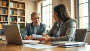 신용카드 현금화를 상담하는 전문가와 고객의 대화 장면입니다.