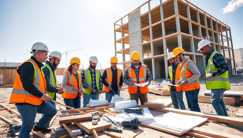 Construction apprenticeships in the Carolinas showcase hands-on training on a vibrant job site.