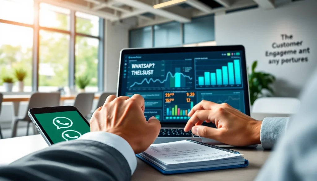 Understanding What is a CRM for WhatsApp through a professional analyzing customer data in an office.