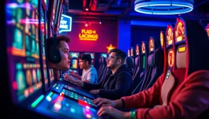 Bermain qq pulsa dalam suasana permainan slot online yang mendebarkan dan menyenangkan.