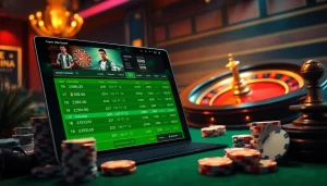 Place a bet using llink alternatif sbobet on an upscale online sports betting interface showcasing vibrant odds and action.