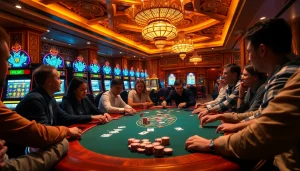 Nikmati ketegangan taruhan tinggi di kasino mewah dengan opsi deposit slot 1k dan meja permainan yang penuh warna.