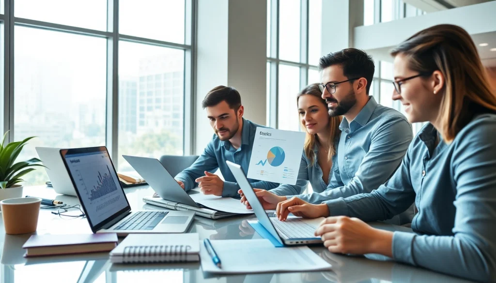 Find competitor customer list in a business setting with professionals analyzing data.