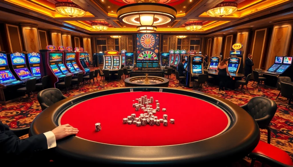 Experience thrilling gameplay at https://rr88c.mobi/ with vibrant casino elements and engaged players.