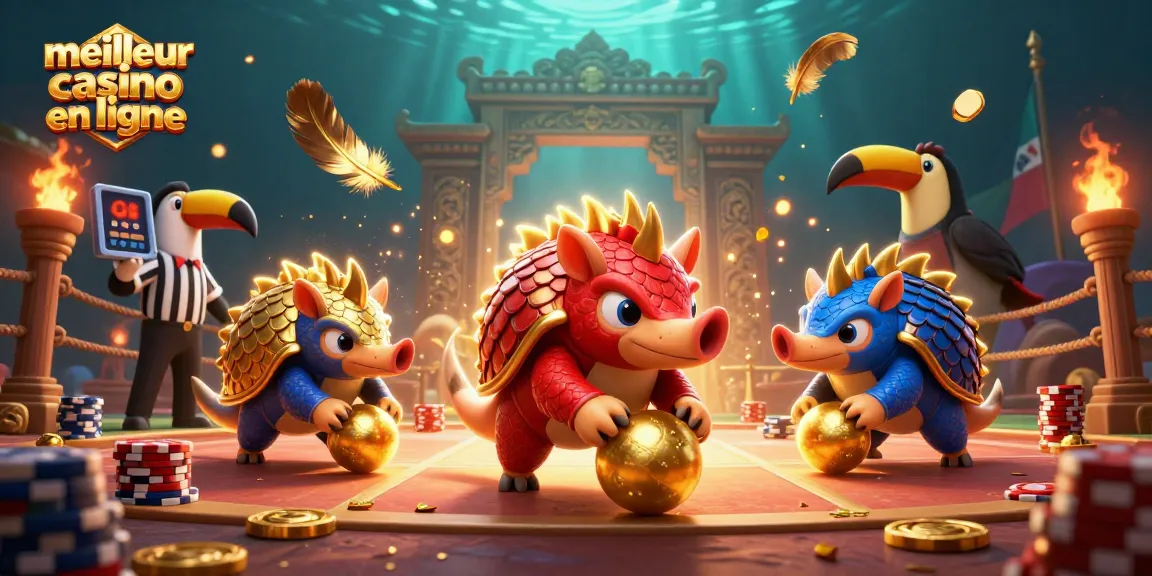Un aperçu des jeux captivants dans le meilleur casino en ligne avec des pangolins en compétition.